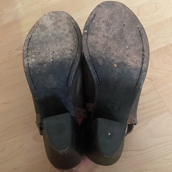 Frye leather slides - Picture 5 of 7